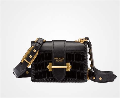 prada micro cahier bag|prada cahier crocodile leather bag.